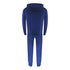 Aquascutum Aa_Ow04_St004Ogo Zf Hoodie Navy St004 Navy Blue Zip Hoodie And Track Pants Set Male